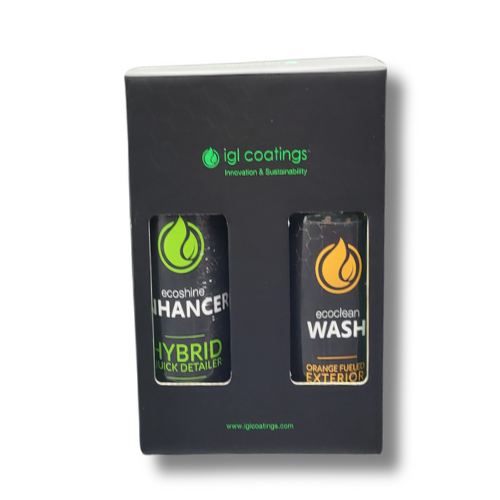 Cadeaupakket voor de autoliefhebber met igl wash en igl enhancer