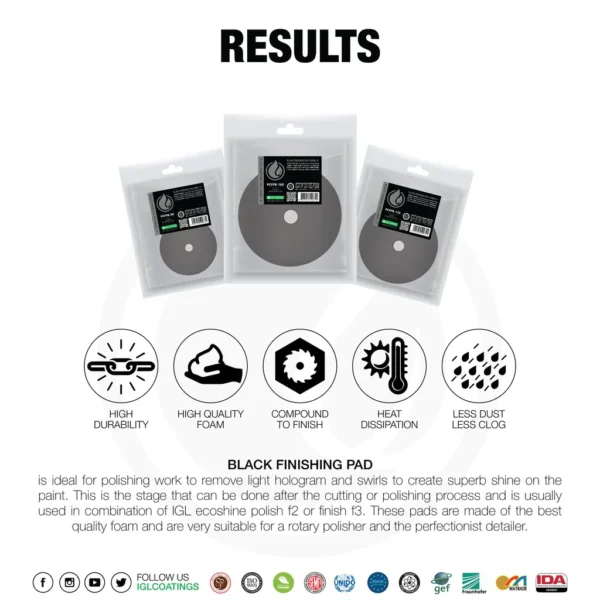 Polijst pad (Black Finishing) - Afbeelding 4