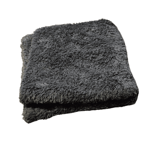 QualityDetail Ultra Plush Microvezeldoek – Grijs, 500 GSM