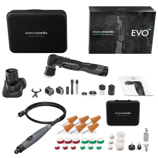 Chemicalworkz EVO Mini + Mini Polijstsysteem Chemicalworkz EVO Mini met Mini Polishing System