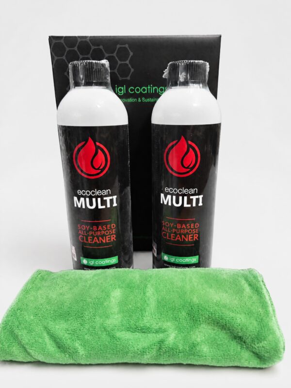 IGL Ecoclean Multi Duopack – 2 × 500 ml + gratis coatingdoek
