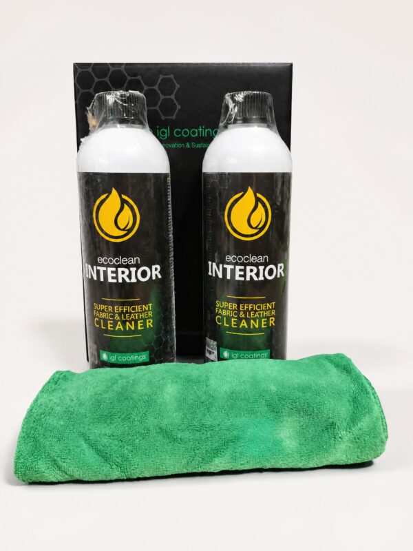 IGL Ecoclean Interior Duopack – 2 × 500 ml + gratis coatingdoek