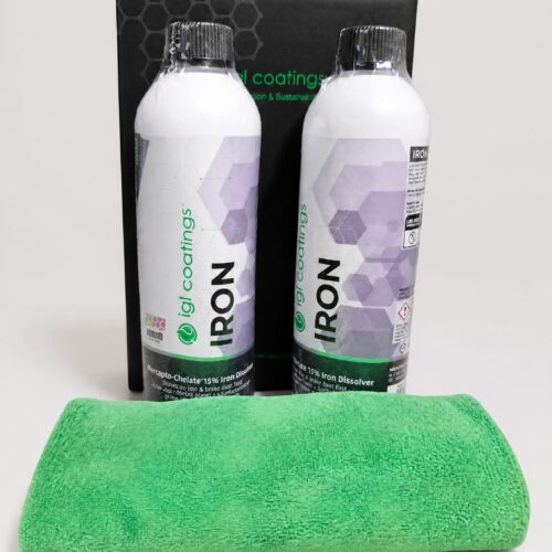 igl iron duopack IGL Ecoclean Iron Duopack – 2 × 500 ml + gratis coatingdoek